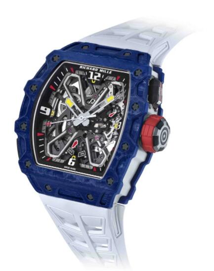 Richard Mille RM 35-03 Automatic Rafael Nadal Replica Watch White Rubber